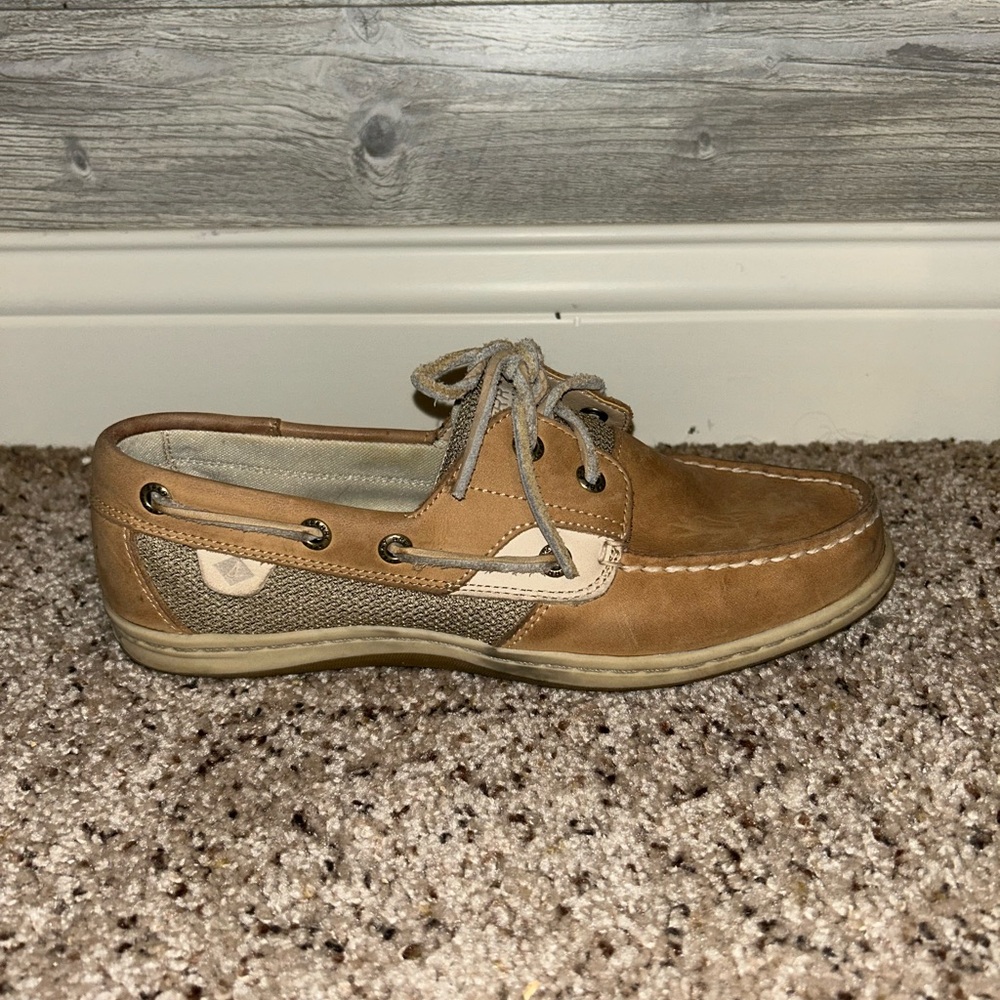 Women’s Sperry Tan Boat Shoes